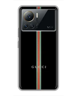 Чехол для Infinix Note 12 2023 с картинкой «Gucci — строгая линия»