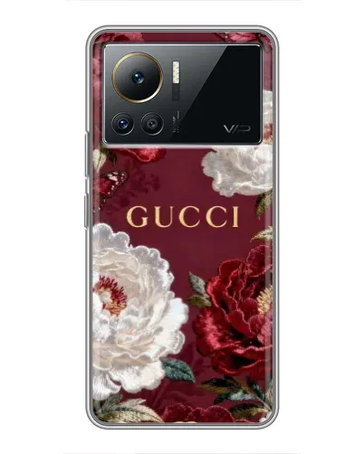 Чехол для Infinix Note 12 2023 с картинкой «Gucci — бордовые розы» Чехол для Infinix Note 12 2023 с картинкой «Gucci — бордовые розы»