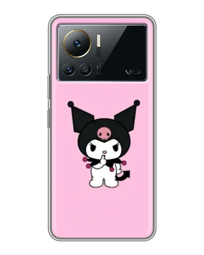 Чехол для Infinix Note 12 2023 с картинкой «Kuromi — розовая нежность» Чехол для Infinix Note 12 2023 с картинкой «Kuromi — розовая нежность»