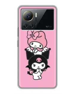 Чехол для Infinix Note 12 2023 с картинкой «My Melody и Kuromi» Чехол для Infinix Note 12 2023 с картинкой «My Melody и Kuromi»