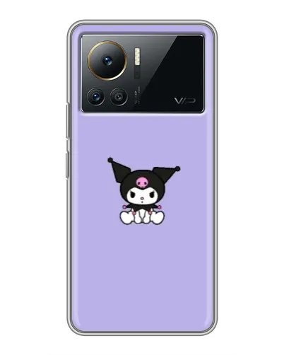 Чехол для Infinix Note 12 2023 с картинкой «Kuromi — фиолетовый минимализм» Чехол для Infinix Note 12 2023 с картинкой «Kuromi — фиолетовый минимализм»