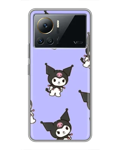 Чехол для Infinix Note 12 2023 с картинкой «Паттерн с Kuromi» Чехол для Infinix Note 12 2023 с картинкой «Паттерн с Kuromi»