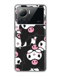 Чехол для Infinix Note 12 2023 с картинкой «Паттерн голов Куроми» Чехол для Infinix Note 12 2023 с картинкой «Паттерн голов Куроми»