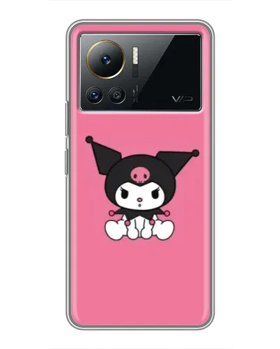 Чехол для Infinix Note 12 2023 с картинкой «Хмурая Kuromi» Чехол для Infinix Note 12 2023 с картинкой «Хмурая Kuromi»