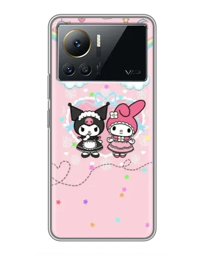 Чехол для Infinix Note 12 2023 с картинкой «My Melody и Kuromi» Чехол для Infinix Note 12 2023 с картинкой «My Melody и Kuromi»