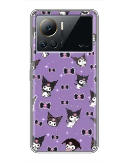 Чехол для Infinix Note 12 2023 с картинкой «Kuromi — паттерн» Чехол для Infinix Note 12 2023 с картинкой «Kuromi — паттерн»