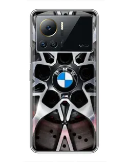 Чехол для Infinix Note 12 2023 с картинкой «BMW — деталь диска» Чехол для Infinix Note 12 2023 с картинкой «BMW — деталь диска»