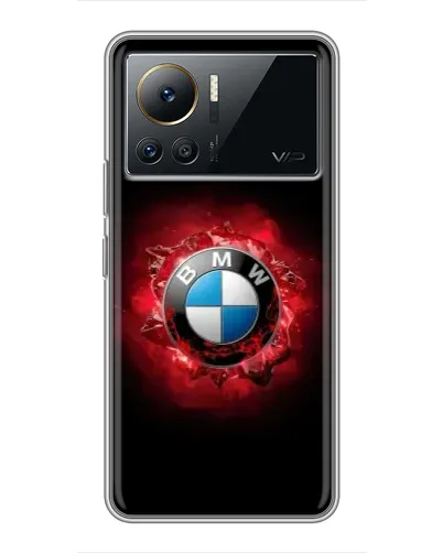 Чехол для Infinix Note 12 2023 с картинкой «Логотип BMW — вспышка» Чехол для Infinix Note 12 2023 с картинкой «Логотип BMW — вспышка»