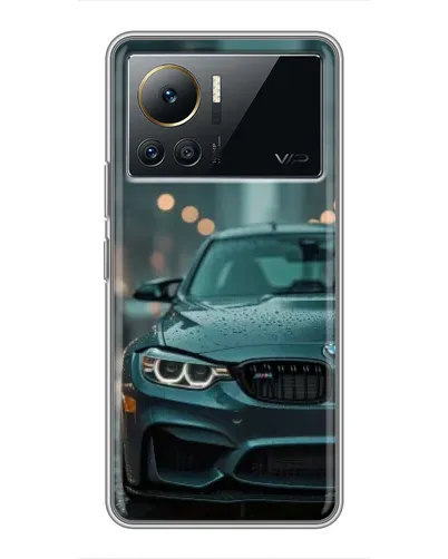 Чехол для Infinix Note 12 2023 с картинкой «BMW в огнях города» Чехол для Infinix Note 12 2023 с картинкой «BMW в огнях города»