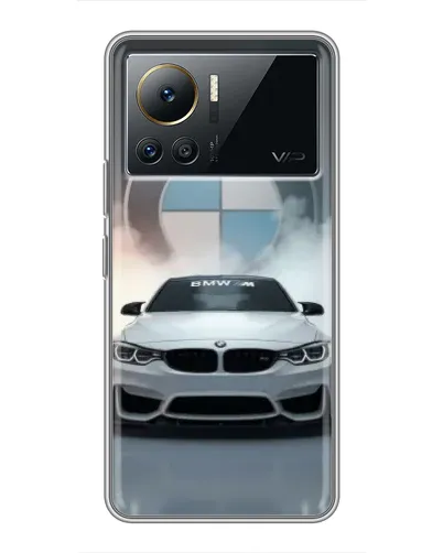 Чехол для Infinix Note 12 2023 с картинкой «BMW в белом дыму» Чехол для Infinix Note 12 2023 с картинкой «BMW в белом дыму»