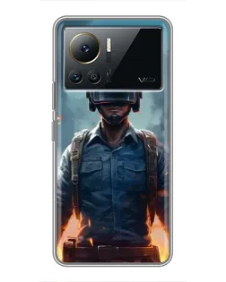 Чехол для Infinix Note 12 2023 с картинкой «PUBG — реалистичный герой» Чехол для Infinix Note 12 2023 с картинкой «PUBG — реалистичный герой»