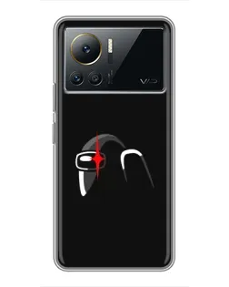 Чехол для Infinix Note 12 2023 с картинкой «Among Us шлем» Чехол для Infinix Note 12 2023 с картинкой «Among Us шлем»