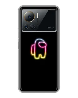 Чехол для Infinix Note 12 2023 с картинкой «Among Us градиент» Чехол для Infinix Note 12 2023 с картинкой «Among Us градиент»