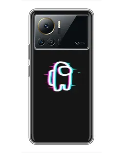 Чехол для Infinix Note 12 2023 с картинкой «Among Us неон» Чехол для Infinix Note 12 2023 с картинкой «Among Us неон»
