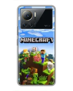 Чехол для Infinix Note 12 2023 с картинкой «Minecraft классический мир» Чехол для Infinix Note 12 2023 с картинкой «Minecraft классический мир»