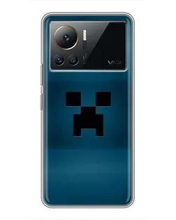 Чехол для Infinix Note 12 2023 с картинкой «Крипер текстура» Чехол для Infinix Note 12 2023 с картинкой «Крипер текстура»