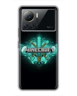 Чехол для Infinix Note 12 2023 с картинкой «Minecraft Diamond лого» Чехол для Infinix Note 12 2023 с картинкой «Minecraft Diamond лого»