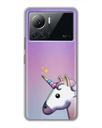 Чехол для Infinix Note 12 2023 с картинкой «Единорог градиент» Чехол для Infinix Note 12 2023 с картинкой «Единорог градиент»