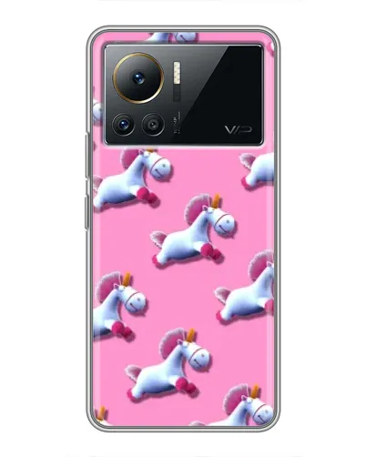 Чехол для Infinix Note 12 2023 с картинкой «Единороги на розовом» Чехол для Infinix Note 12 2023 с картинкой «Единороги на розовом»