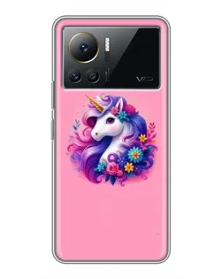 Чехол для Infinix Note 12 2023 с картинкой «Сказочный единорог»
