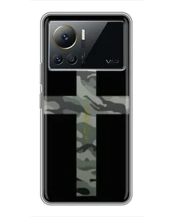 Чехол для Infinix Note 12 2023 с картинкой «Милитари Крест»