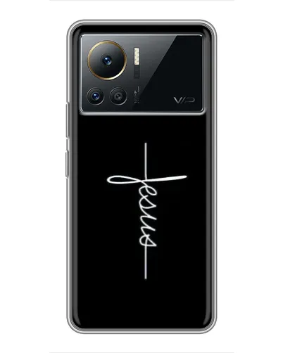 Чехол для Infinix Note 12 2023 с картинкой «Тонкая линия веры»
