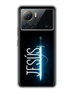 Чехол для Infinix Note 12 2023 с картинкой «Меч Духа Jesus»