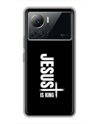 Чехол для Infinix Note 12 2023 с картинкой «Вертикаль веры Jesus»