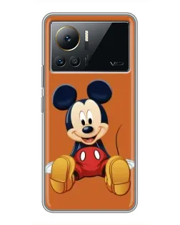 Чехол для Infinix Note 12 2023 с картинкой «Микки отдыхает»
