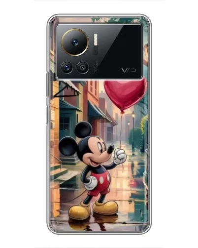 Чехол для Infinix Note 12 2023 с картинкой «Микки и шарик-сердце» Чехол для Infinix Note 12 2023 с картинкой «Микки и шарик-сердце»