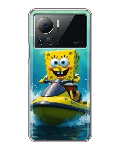 Чехол для Infinix Note 12 2023 с картинкой «Спанч Боб на гидроцикле» Чехол для Infinix Note 12 2023 с картинкой «Спанч Боб на гидроцикле»