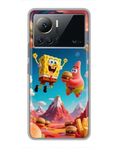 Чехол для Infinix Note 12 2023 с картинкой «Космический фастфуд» Чехол для Infinix Note 12 2023 с картинкой «Космический фастфуд»