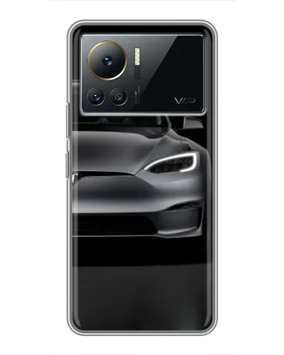 Чехол для Infinix Note 12 2023 с картинкой «Tesla Model S Look» Чехол для Infinix Note 12 2023 с картинкой «Tesla Model S Look»