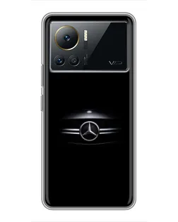 Чехол для Infinix Note 12 2023 с картинкой «Mercedes — абстрактные линии» Чехол для Infinix Note 12 2023 с картинкой «Mercedes — абстрактные линии»