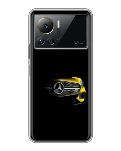 Чехол для Infinix Note 12 2023 с картинкой «Mercedes — ретро стиль»