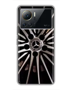 Чехол для Infinix Note 12 2023 с картинкой «Диск Mercedes»