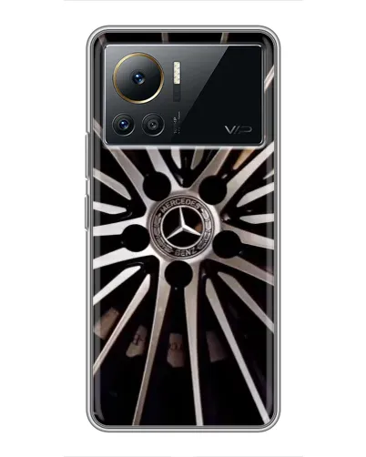 Чехол для Infinix Note 12 2023 с картинкой «Диск Mercedes»
