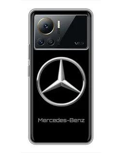 Чехол для Infinix Note 12 2023 с картинкой «Mercedes Silver Logo»