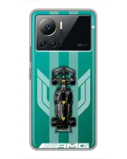 Чехол для Infinix Note 12 2023 с картинкой «Mercedes AMG Petronas»
