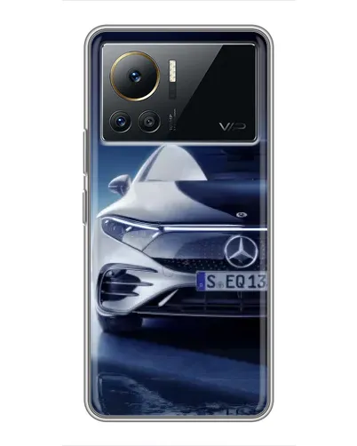 Чехол для Infinix Note 12 2023 с картинкой «Mercedes EQ — будущее»