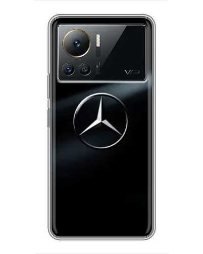 Чехол для Infinix Note 12 2023 с картинкой «Mercedes на металле» Чехол для Infinix Note 12 2023 с картинкой «Mercedes на металле»