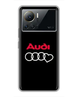 Чехол для Infinix Note 12 2023 с картинкой «Логотип Audi Heart» Чехол для Infinix Note 12 2023 с картинкой «Логотип Audi Heart»