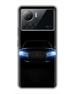 Чехол для Infinix Note 12 2023 с картинкой «Audi в неоне» Чехол для Infinix Note 12 2023 с картинкой «Audi в неоне»