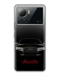 Чехол для Infinix Note 12 2023 с картинкой «Audi — градиентный контур» Чехол для Infinix Note 12 2023 с картинкой «Audi — градиентный контур»