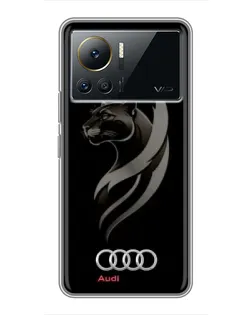 Чехол для Infinix Note 12 2023 с картинкой «Графика — пантера и Audi» Чехол для Infinix Note 12 2023 с картинкой «Графика — пантера и Audi»