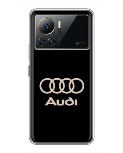 Чехол для Infinix Note 12 2023 с картинкой «Audi — золотой логотип» Чехол для Infinix Note 12 2023 с картинкой «Audi — золотой логотип»
