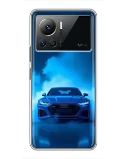 Чехол для Infinix Note 12 2023 с картинкой «Audi — голубая энергия» Чехол для Infinix Note 12 2023 с картинкой «Audi — голубая энергия»