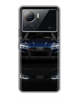 Чехол для Infinix Note 12 2023 с картинкой «Audi — ночное отражение» Чехол для Infinix Note 12 2023 с картинкой «Audi — ночное отражение»