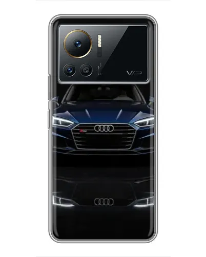 Чехол для Infinix Note 12 2023 с картинкой «Audi — ночное отражение» Чехол для Infinix Note 12 2023 с картинкой «Audi — ночное отражение»