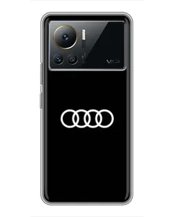 Чехол для Infinix Note 12 2023 с картинкой «Audi White Logo» Чехол для Infinix Note 12 2023 с картинкой «Audi White Logo»